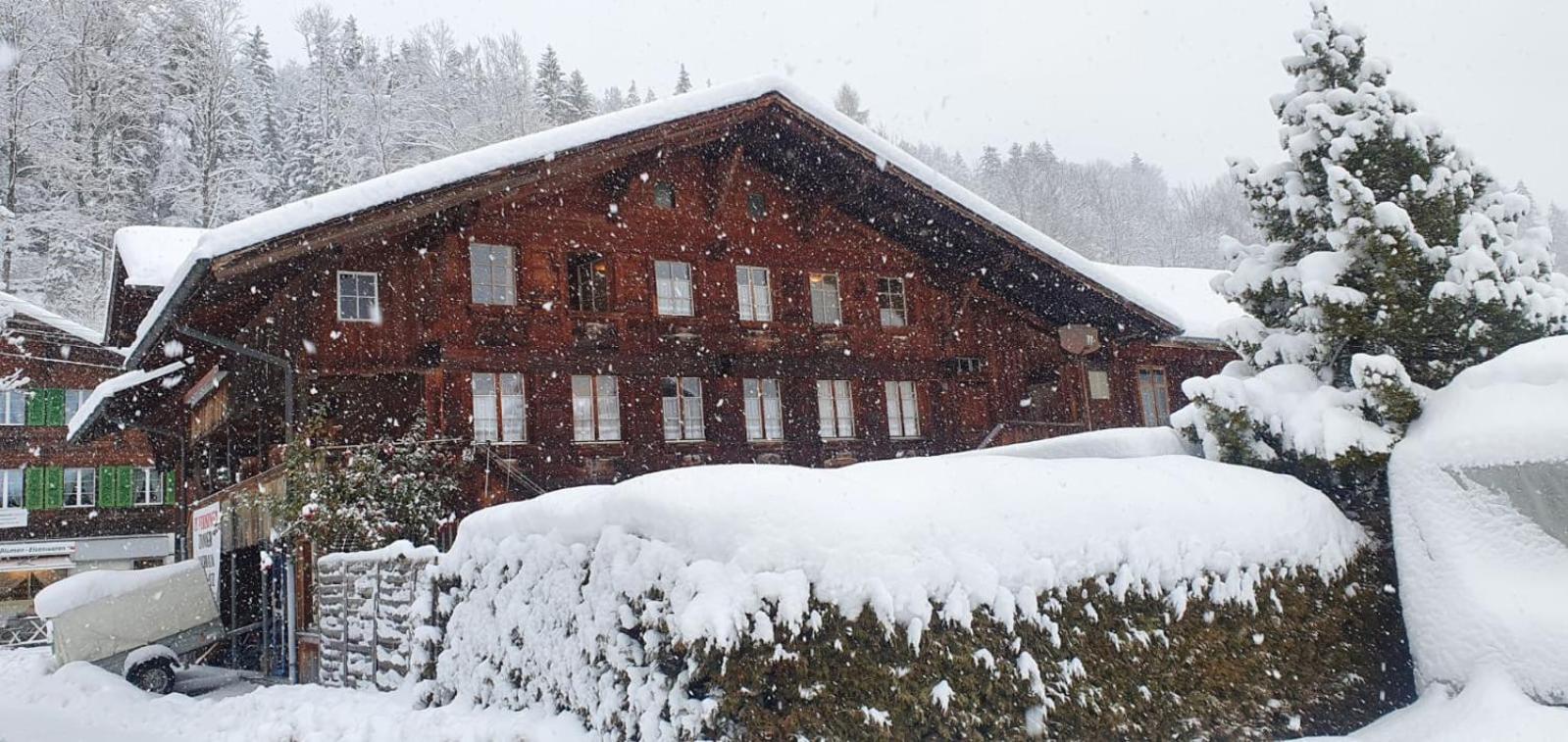 Haus Bergmann Appartement Boltigen Buitenkant foto